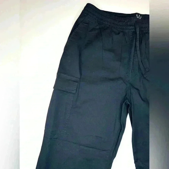 L.T.J/ LETTER TO JULIET CARGO JOGGERS IN BLACK SIZE LARGE - Picture 4 of 11